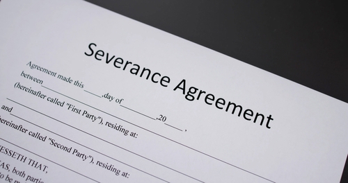 Job Dismissal Finance Agreement. Contract Termination Pay
