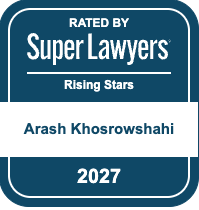 2027 Super Lawyers Rising Stars - Arash Khosrowshahi
